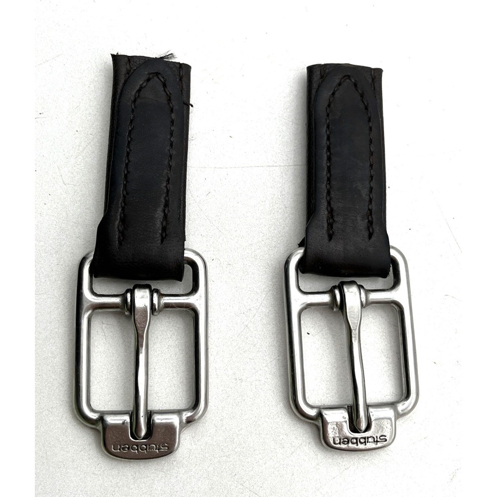 Stubben Stainless Steel Stirrup Leather‎ Buckles Pair